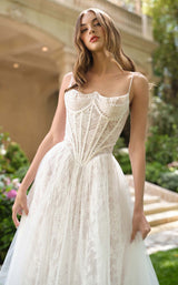 2 of 5 Andrea and Leo WL069 Off White/Nude