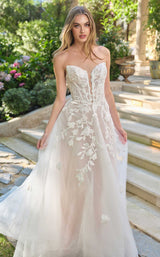 3 of 6 Andrea and Leo WL070 Off White/Nude