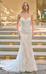 2 of 6 Andrea and Leo WL071 Off White/Nude