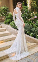 5 of 6 Andrea and Leo WL071 Off White/Nude