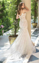 4 of 5 Andrea and Leo WL072 Off White/Nude