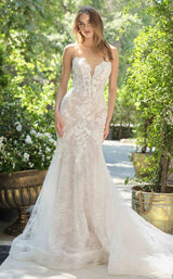 1 of 5 Andrea and Leo WL072 Off White/Nude