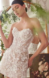 2 of 4 Andrea and Leo WL084 Off White/Nude