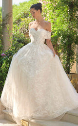 2 of 5 Andrea and Leo WL090 Off White/Nude