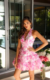 6 of 8 Ava Presley 26446 White-Pink