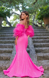 2 of 2 Ava Presley 28287 Neon Hot Pink