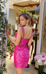8 of 10 Ava Presley 29117 Iridescent-Fuchsia