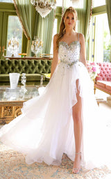 3 of 20 Ava Presley 29189 White-Silver