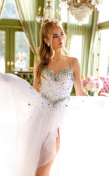 12 of 20 Ava Presley 29189 White-Silver