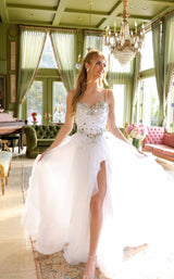 7 of 20 Ava Presley 29189 White-Silver