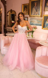 1 of 5 Ava Presley 29226 White/Blush