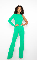 1 of 3 Ava Presley 38554 Jumpsuit Emerald