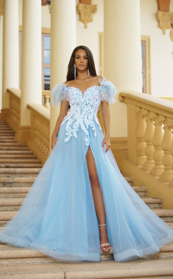 Ava Presley 39213 Iridescent Light Blue