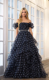 1 of 6 Ava Presley 39318 Black/White