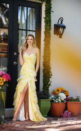 4 of 13 Ava Presley 40027 White/Yellow
