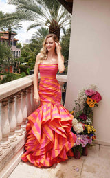 1 of 5 Ava Presley 40119 Orange-Pink