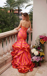 5 of 5 Ava Presley 40119 Orange-Pink