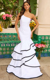 2 of 6 Ava Presley 42250 White/Black