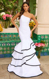 3 of 6 Ava Presley 42250 White/Black