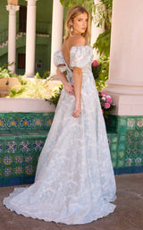 4 of 4 Ava Presley 42267 White Light Blue