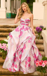 7 of 10 Ava Presley 42293 White/Hot Pink
