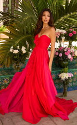 2 of 7 Ava Presley 42317 Red/Hot Pink