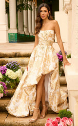 5 of 10 Ava Presley 42344 White/Gold