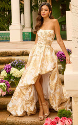 6 of 10 Ava Presley 42344 White/Gold