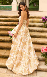 10 of 10 Ava Presley 42344 White/Gold