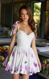 4 of 9 Ava Presley 42432 White/Lilac