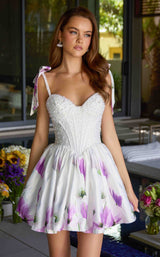 5 of 9 Ava Presley 42432 White/Lilac
