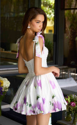 8 of 9 Ava Presley 42432 White/Lilac