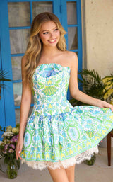 1 of 14 Ava Presley 42467 White-Multi