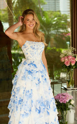 6 of 7 Ava Presley 47145 White/Blue