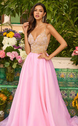 3 of 8 Ava Presley 47243 Nude/Light Pink