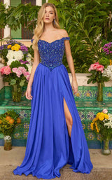 1 of 5 Ava Presley 47249 Bright Royal/Turquoise