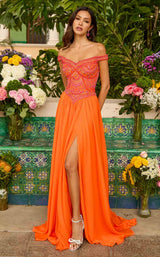 3 of 7 Ava Presley 47254 Orange-Pink