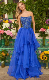 1 of 6 Ava Presley 47271 Royal/Light Blue