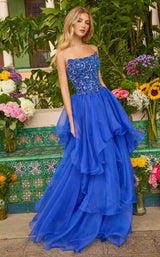 2 of 6 Ava Presley 47271 Royal/Light Blue