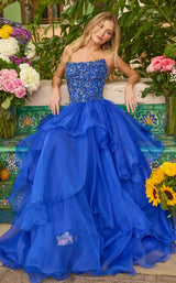 5 of 6 Ava Presley 47271 Royal/Light Blue
