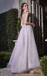 2 of 4 Cinderella Divine B704 Silver-Mauve