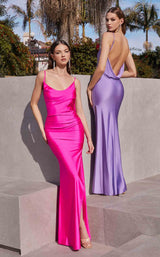 2 of 5 LaDivine BD7012 Hot-Pink&Lavender