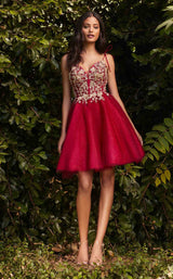 2 of 4 Cinderella Divine CD0188 Burgundy/Gold