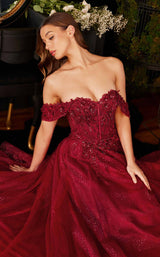 16 of 18 LaDivine CD0198 Burgundy