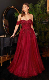 5 of 18 LaDivine CD0198 Burgundy