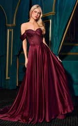 19 of 21 LaDivine CD297 Burgundy