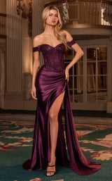 3 of 16 LaDivine CD803 Eggplant