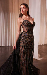7 of 12 LaDivine CD863 Black-Nude