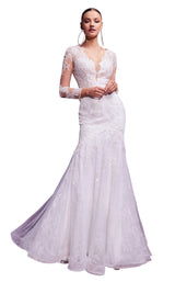 1 of 2 Cinderella Divine CD951W Off White