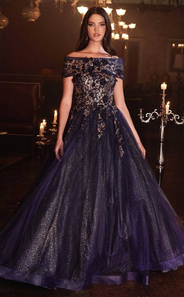 Cinderella Divine CD955 Navy-Gold